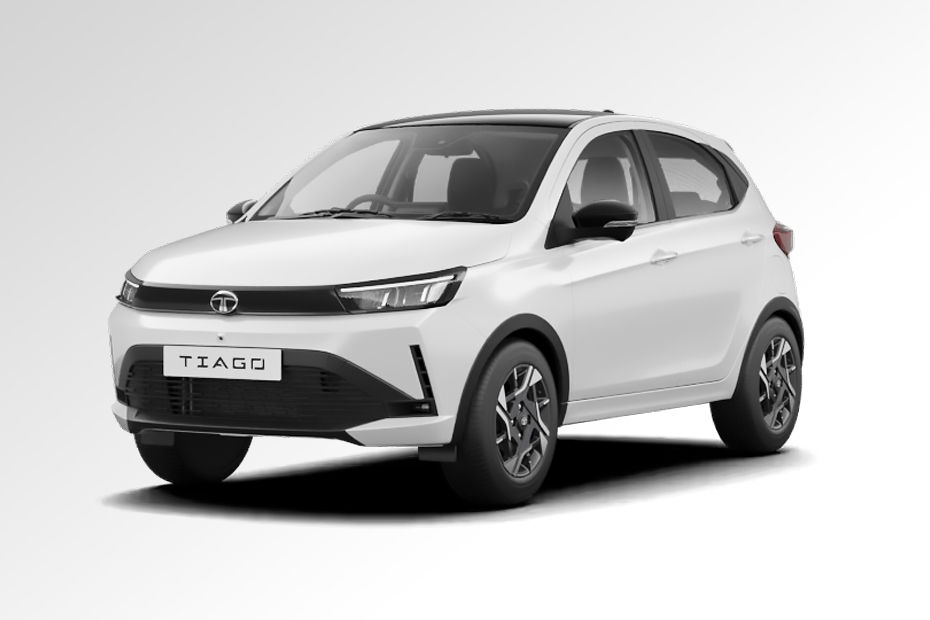 Tata Tiago Pristine-White-with-Dual-Tone colour