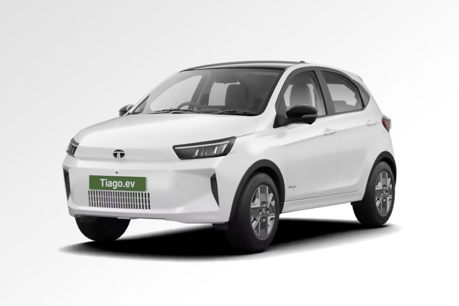 Tata Tiago EV Pristine-White-with-Dual-Tone colour