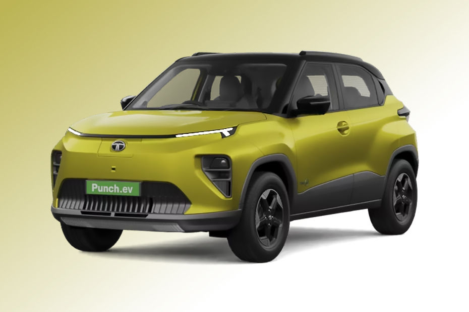 Tata Punch EV Fearless-Yellow-with-Dual-Tone colour