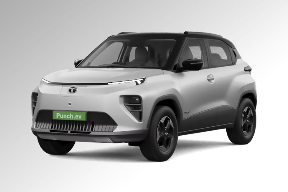 Tata Punch EV Pristine-White-with-Dual-Tone colour