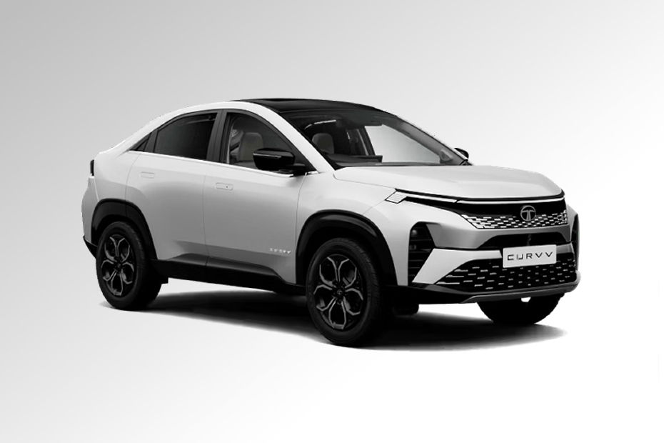 Tata Curvv Pristine-White-with-Dual-Tone colour