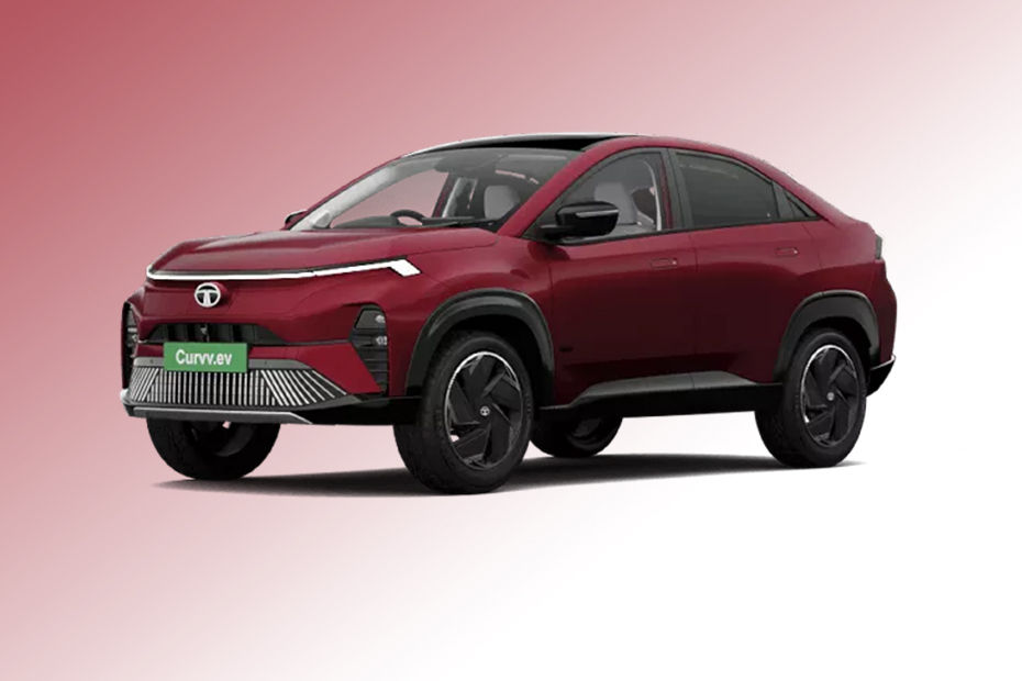 Tata Curvv EV Nitro-Crimson-with-Dual-Tone colour