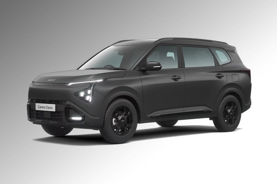 Kia Carens Clavis Dark-Gun-Metal colour