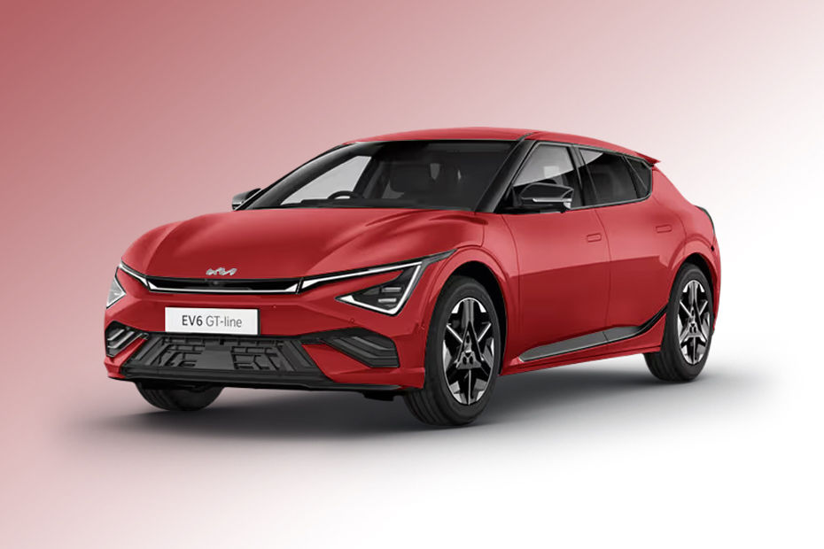 Kia EV6 Runway-Red colour