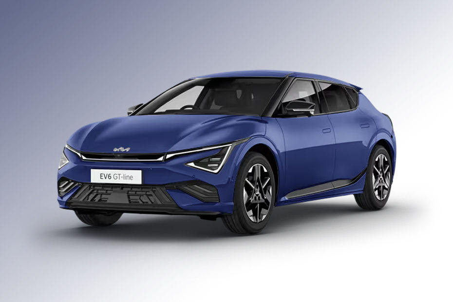 Kia EV6 Yacht-Blue-Matt colour