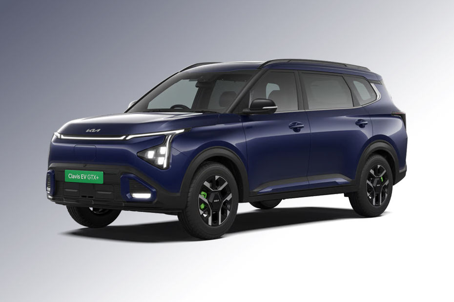 Kia Carens Clavis EV Imperial-Blue colour