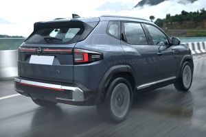 Driving: Rear Right Three Quarter View Image of Tekton