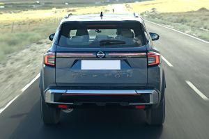Driving: Rear View Image of Tekton
