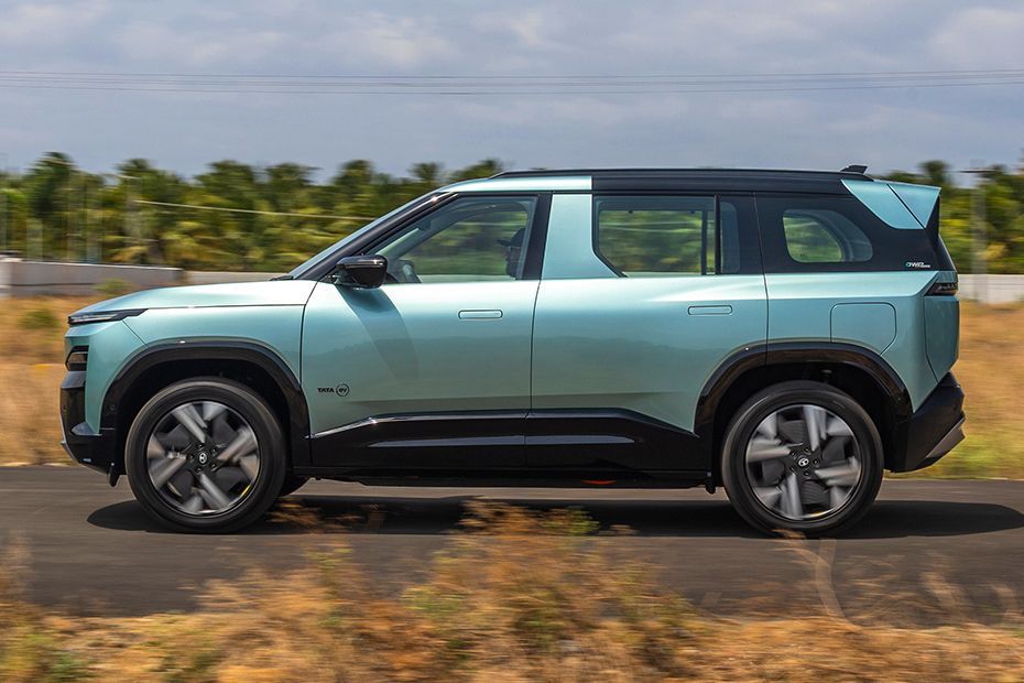 Driving: Side Profile (Left) View Image of Sierra EV