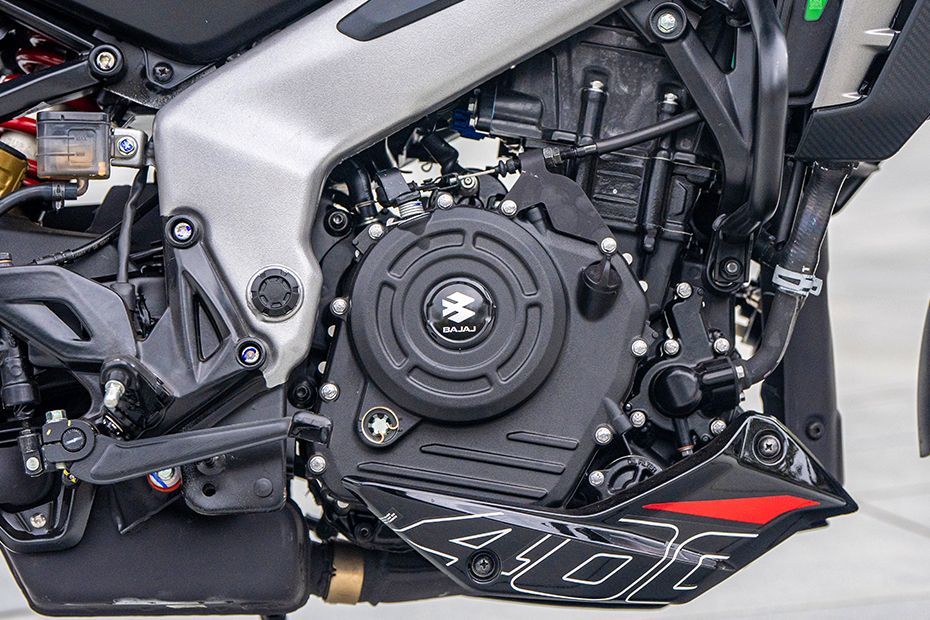 Engine Badge of Pulsar NS400Z