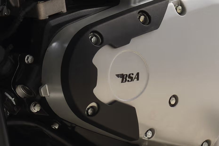 Engine Badge of Scrambler 650