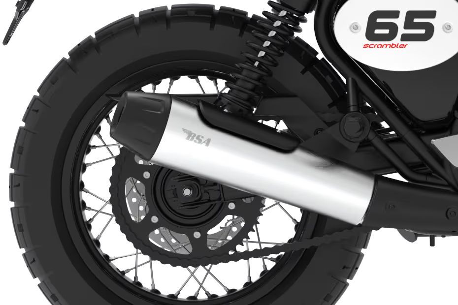 Exhaust (End Can) of Scrambler 650