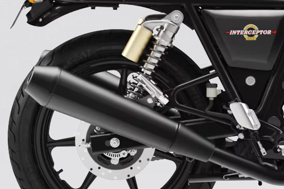 Exhaust (End Can) of Interceptor 650