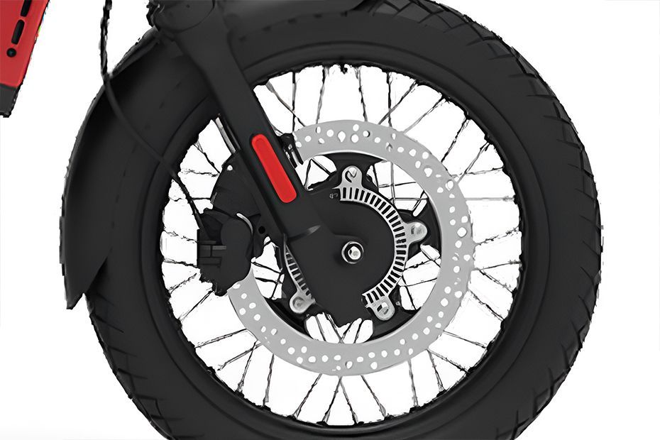 Front Brake of Scrambler 350