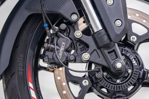 Front Brake Caliper of Pulsar NS400Z