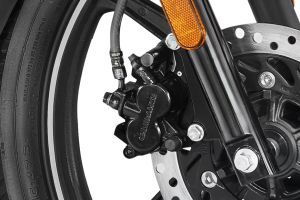 Front Brake Caliper of Super Splendor XTEC