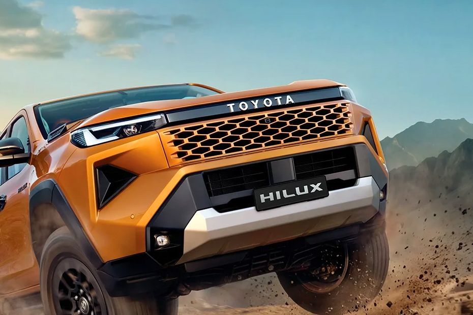 Front Grille Image of Hilux