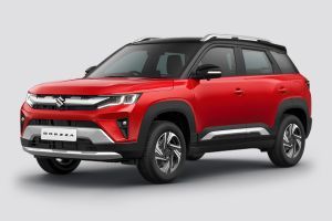 Front Left Quarter View Image of Brezza