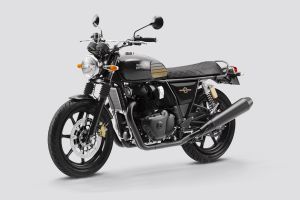 Front Left Quarter View View of Interceptor 650