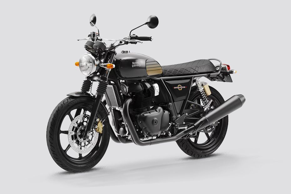Front Left Quarter View View of Interceptor 650