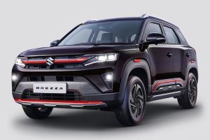 Front Left Quarter View Image of Brezza