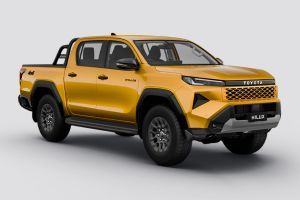 Front Left Quarter View Image of Hilux