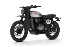 Front Left Quarter View View of Scrambler 650