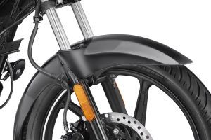Front Mudguard & Suspension of Super Splendor XTEC