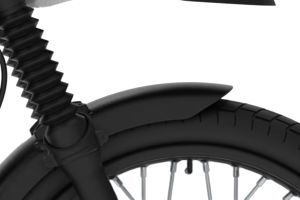 Front Mudguard & Suspension of Adventure