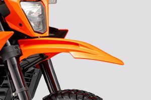 Front Mudguard & Suspension of 390 Enduro R