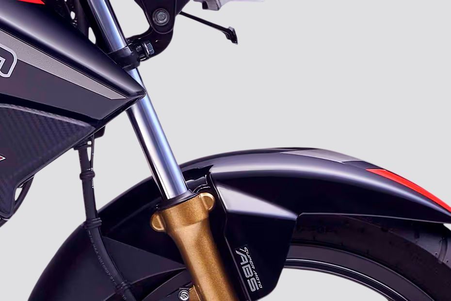Front Mudguard & Suspension of Apache RTR 180