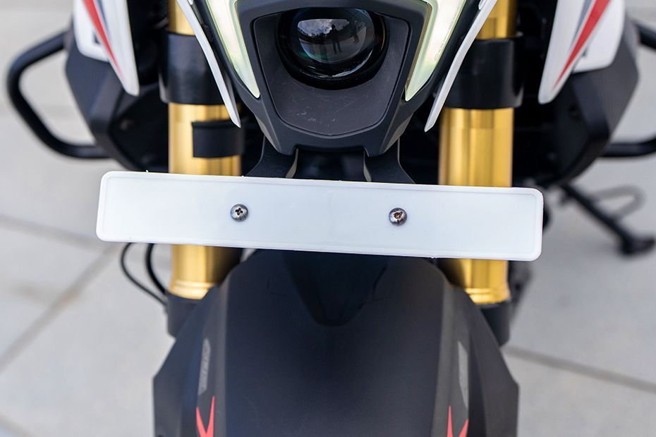 Front Number Plate of Pulsar NS400Z