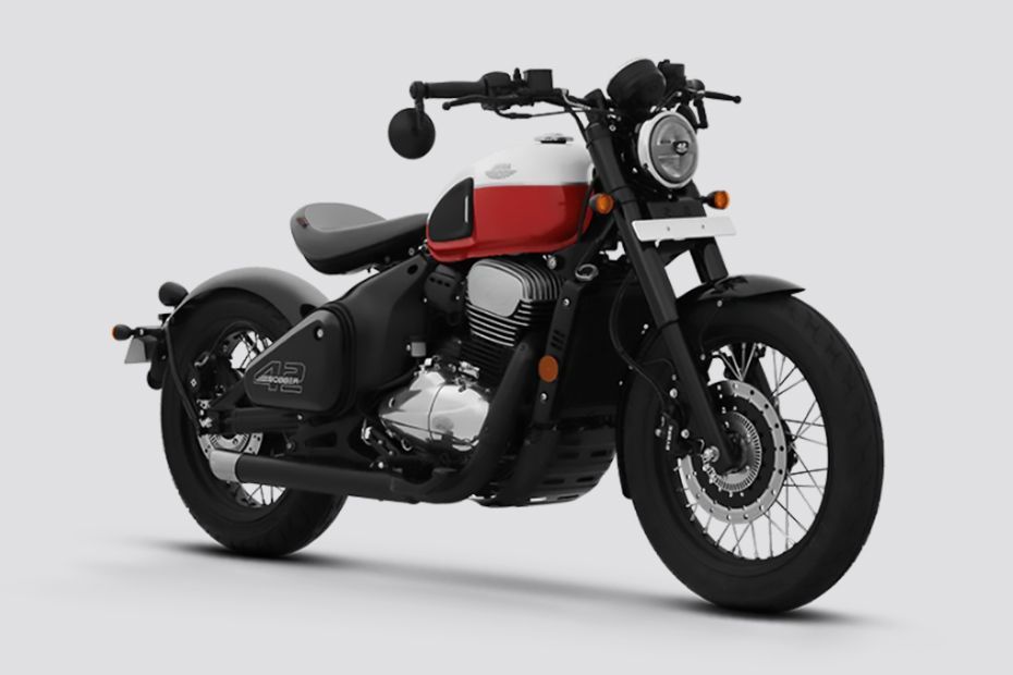 Front Right Quarter View of 42 Bobber