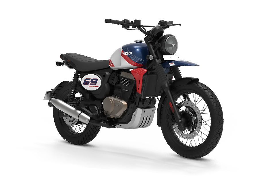 Front Right Quarter View of Scrambler 350