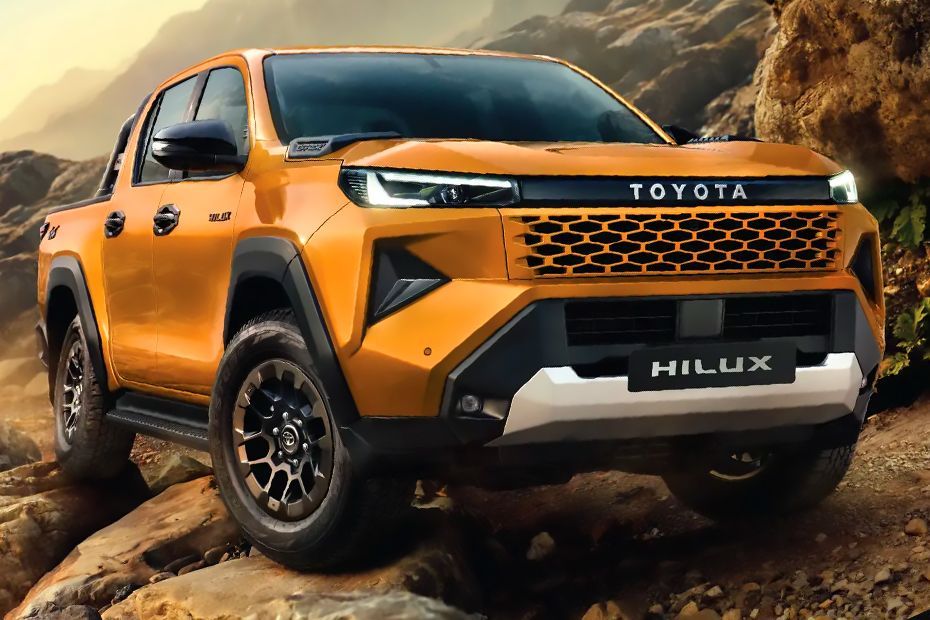 Front Right Quarter View Image of Hilux