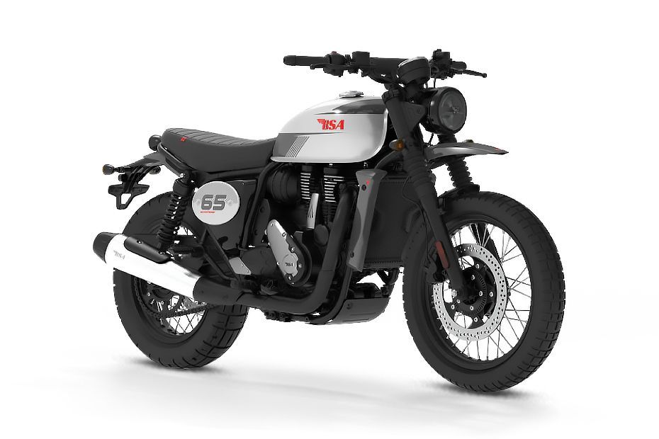Front Right Quarter View of Scrambler 650