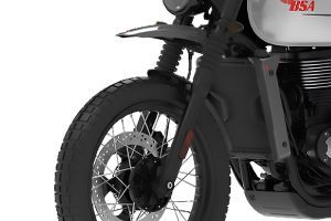 Front Suspension of Scrambler 650