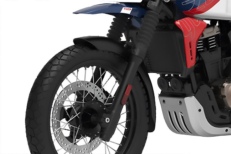 Front Suspension of Scrambler 350