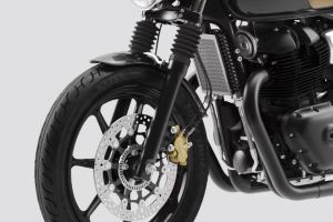 Front Suspension of Interceptor 650