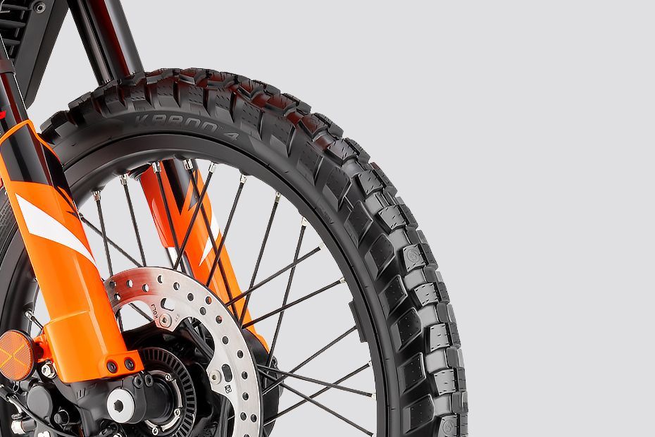 Front Tyre of 390 Enduro R