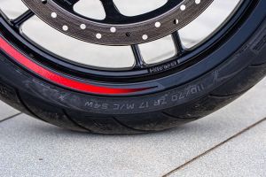 Front Tyre of Pulsar NS400Z