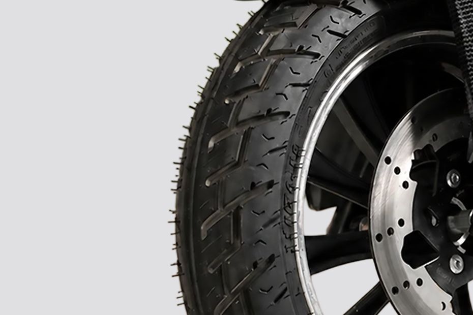 Front Tyre of Lucka