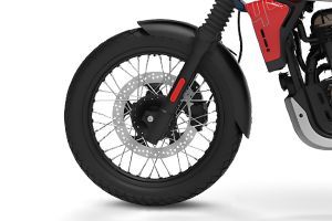 Front Wheel of Scrambler 350