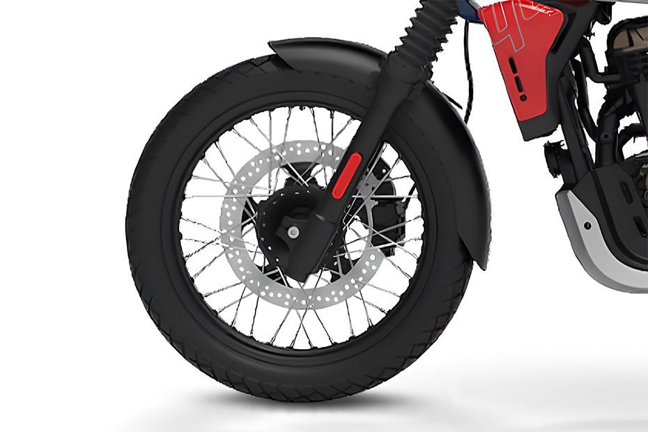 Front Wheel of Scrambler 350