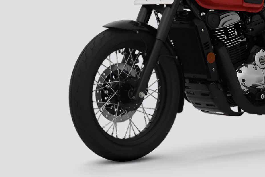 Front Wheel of 42 Bobber