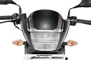 Headlamp of Super Splendor XTEC