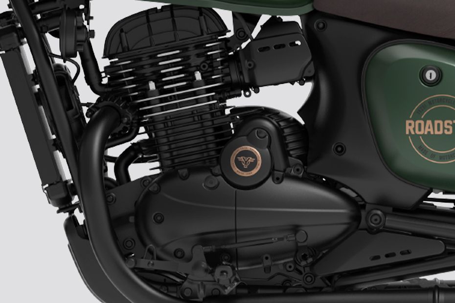 Engine (Left) of Roadster