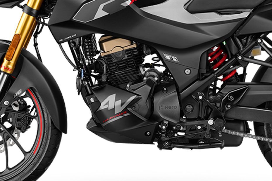 Engine (Left) of Xtreme 160R 4V