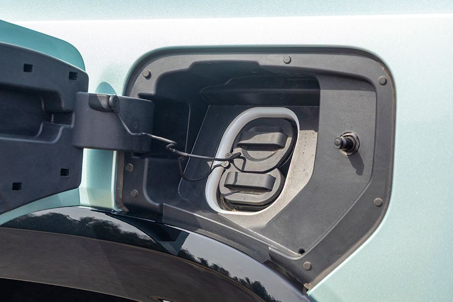 Charging Flap (Open) Image of Sierra EV