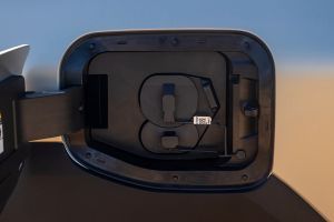 Charging Flap (Open) Image of Syros EV